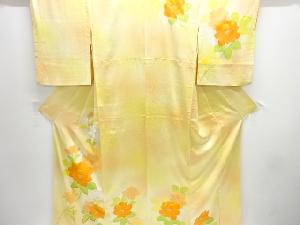 花模様刺繍訪問着